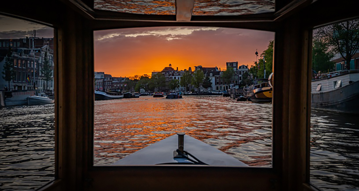 Amsterdam canal cruise