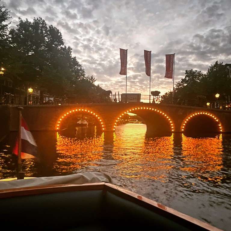 canal boat tour